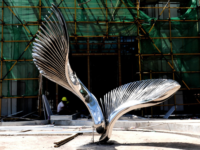 陜西不銹鋼雕塑案例